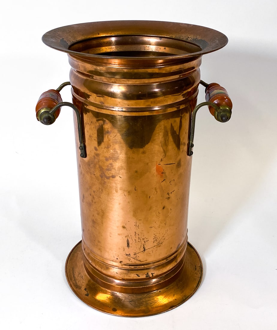 DANISH COPPER UMBRELLA STAND C. 1960S (1 of 12)