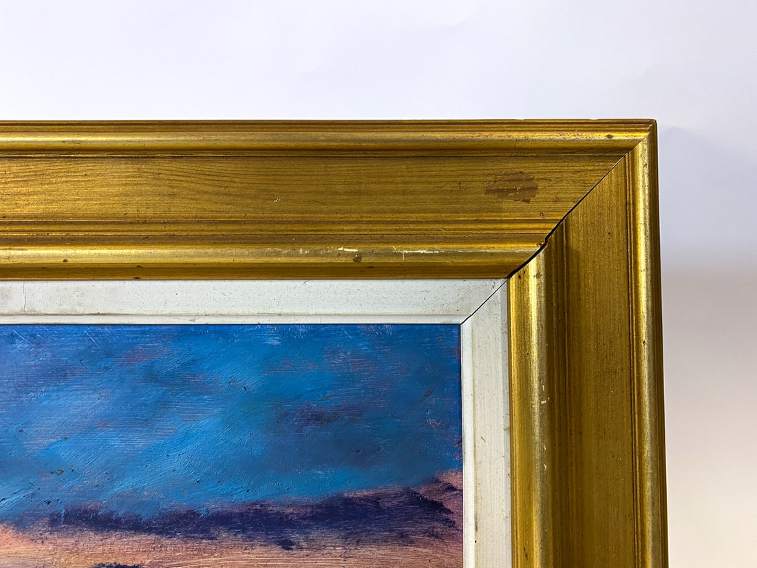 DANISH SUNSET LANDSCAPE O/B - 4