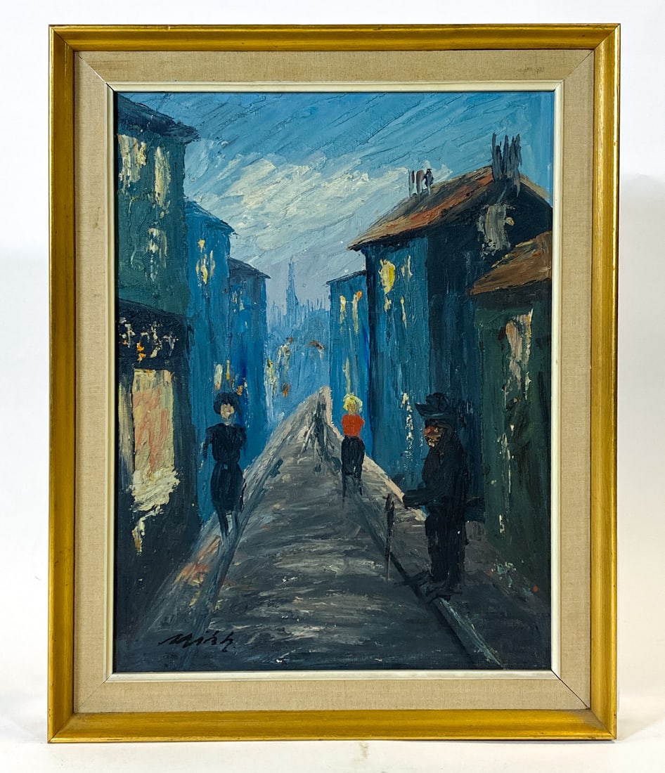 DANISH STREET SCENE O/C (1 of 1)