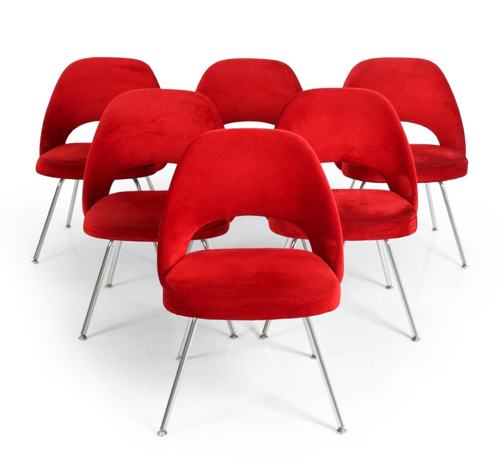 (6) EERO SAARINEN FOR KNOLL EXECUTIVE CHAIRS (1 of 16)