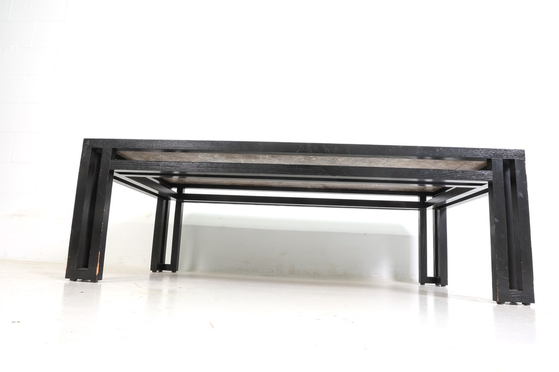 ATTR. BILLY BALDWIN STONE TOP COFFEE TABLE - 14