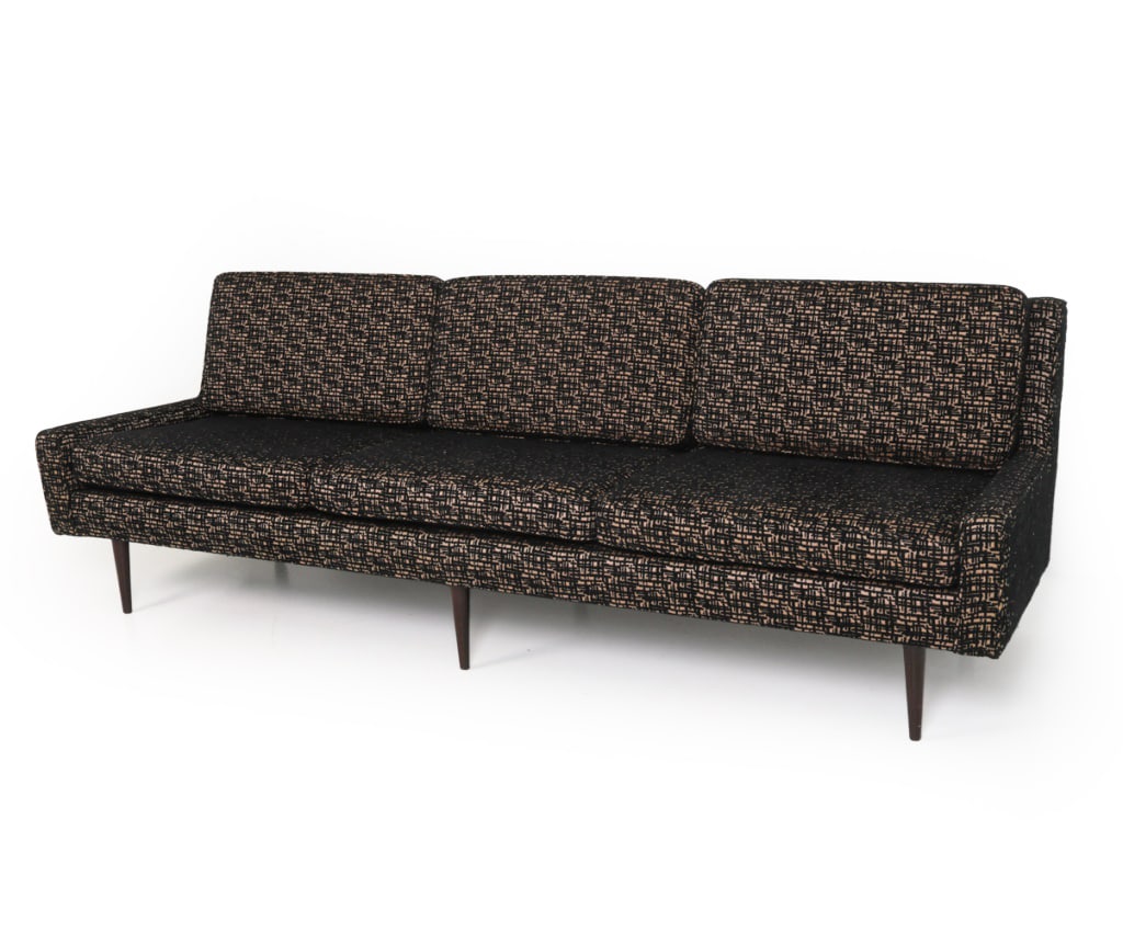 MID-CENTURY KNOLL STYLE UPHOLSTERED SOFA (1 of 17)