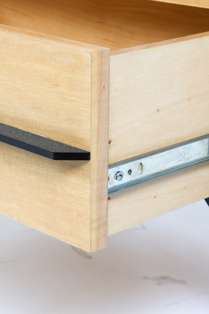 BIRCH EXTENDABLE ROLLING SERVING CART - 7