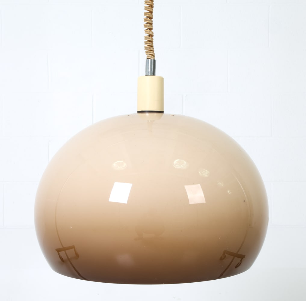 ATTR. DIJKSTRA DUTCH GLASS PENDANT LIGHT C. 1960S (1 of 13)