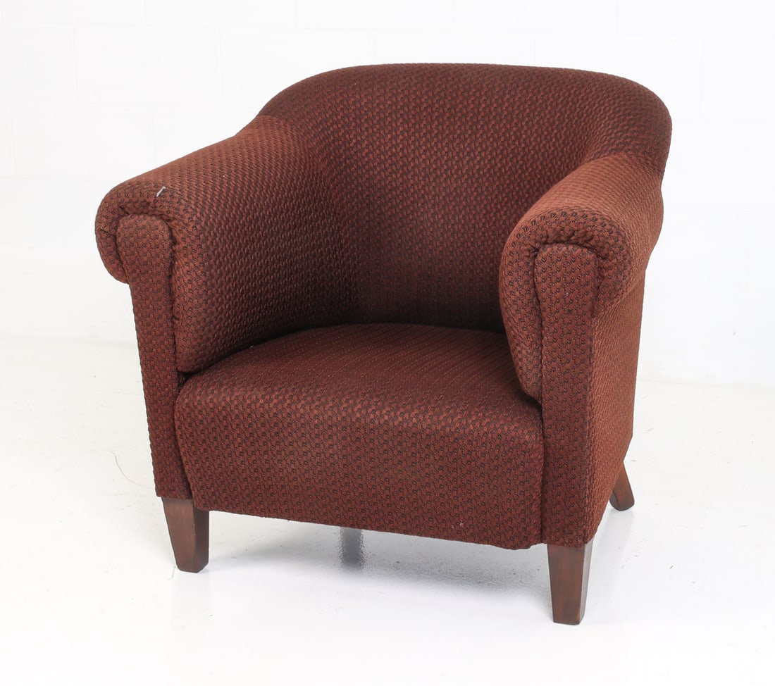 ART DECO GERMAN CLUB CHAIR C. 1940S (1 of 17)