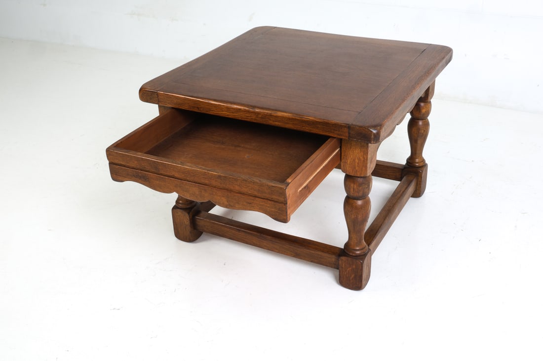 DUTCH OAK SIDE TABLE C. 1940S - 10