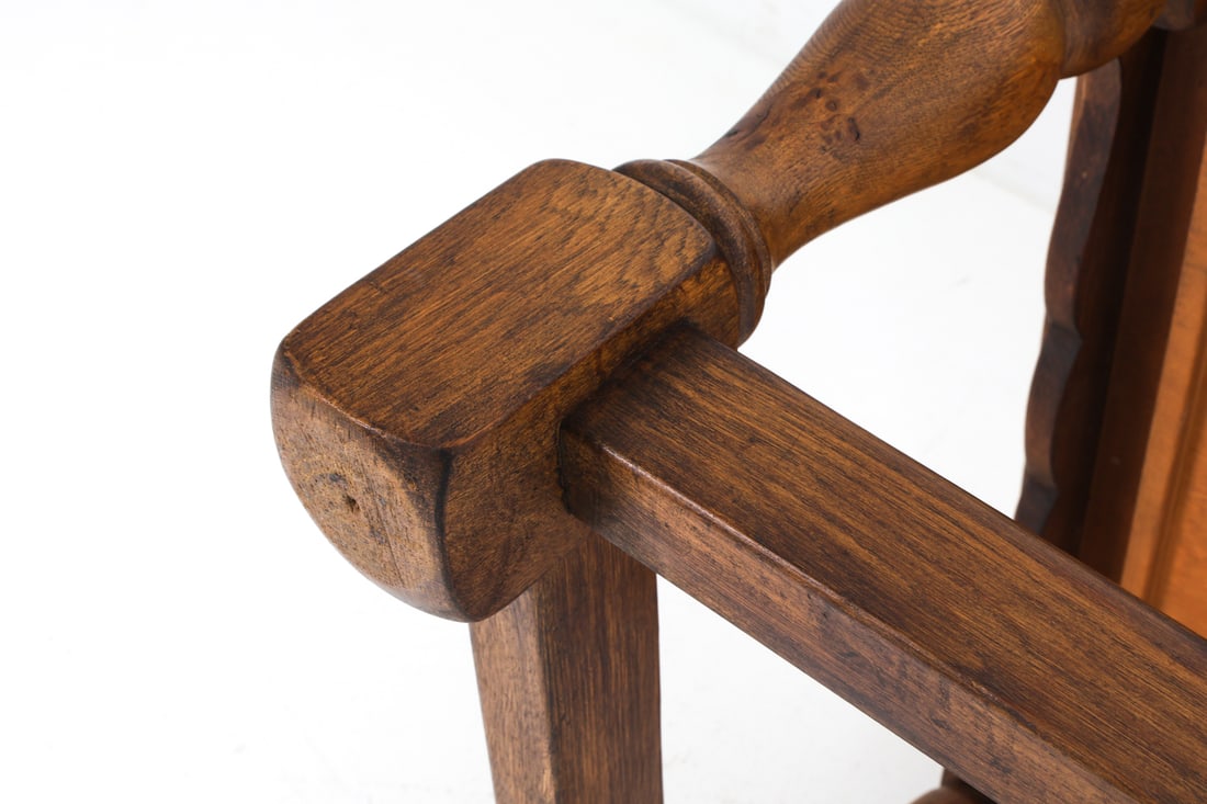 DUTCH OAK SIDE TABLE C. 1940S - 19
