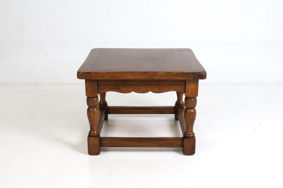 DUTCH OAK SIDE TABLE C. 1940S - 3