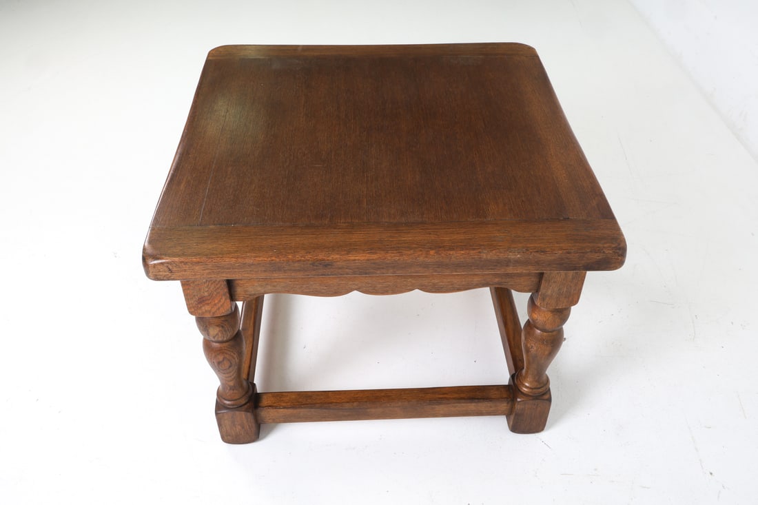 DUTCH OAK SIDE TABLE C. 1940S - 5
