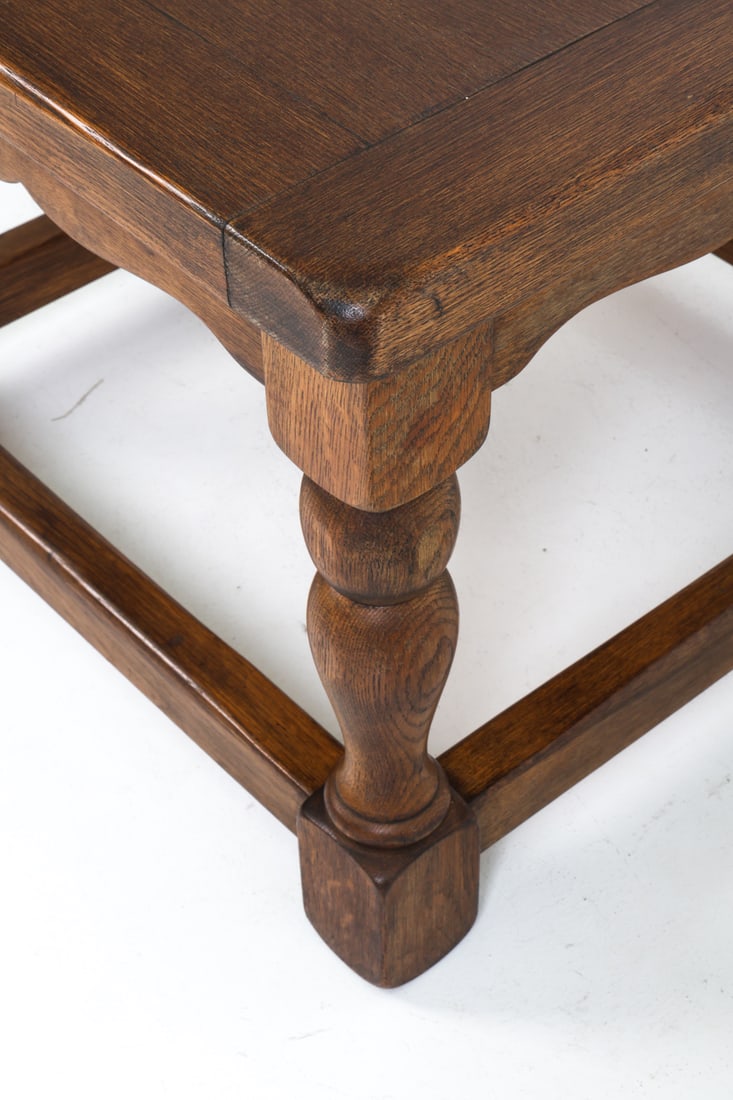 DUTCH OAK SIDE TABLE C. 1940S - 6