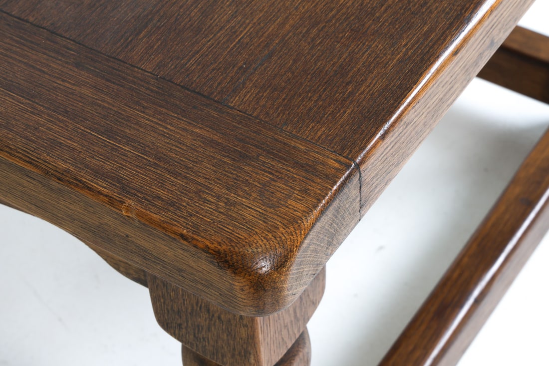 DUTCH OAK SIDE TABLE C. 1940S - 9