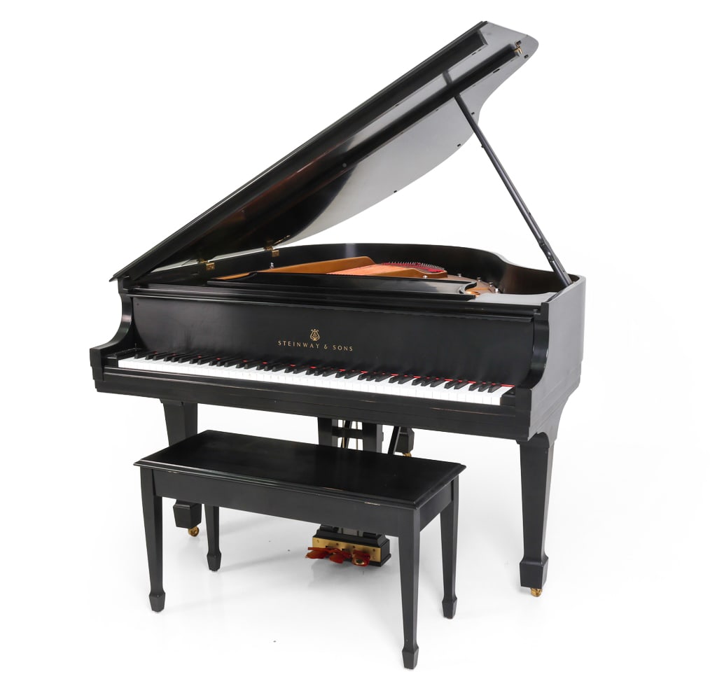 STEINWAY & SONS MODEL S BABY GRAND PIANO 1994 (1 of 20)