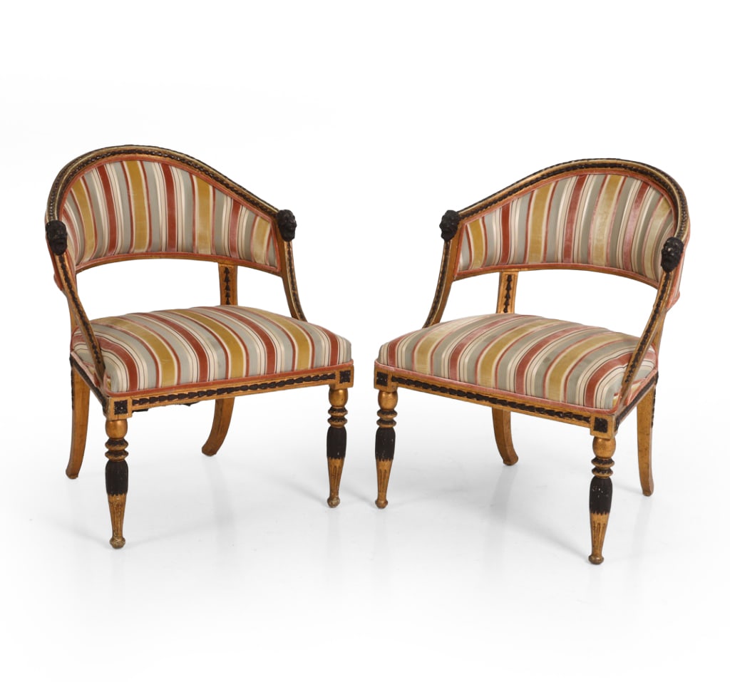 PAIR STYLE OF EPHRAIM STAHL SWEDISH ARMCHAIRS (1 of 15)
