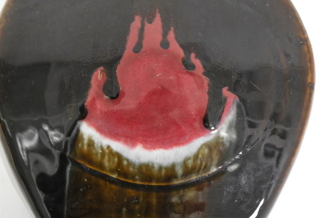 CHINESE CERAMIC VASE TABLE LAMP - 11