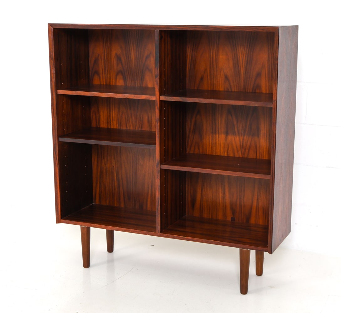 ERIK BROUER DANISH ROSEWOOD BOOKCASE C. 1960S (1 of 19)