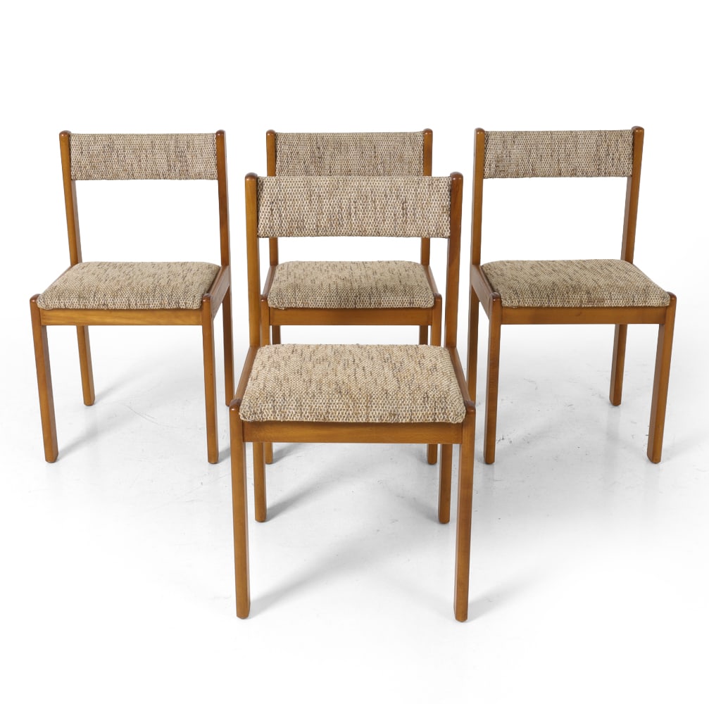 (4) FINDAHL MOBLER DANISH TEAK DINING CHAIRS 1970S (1 of 1)