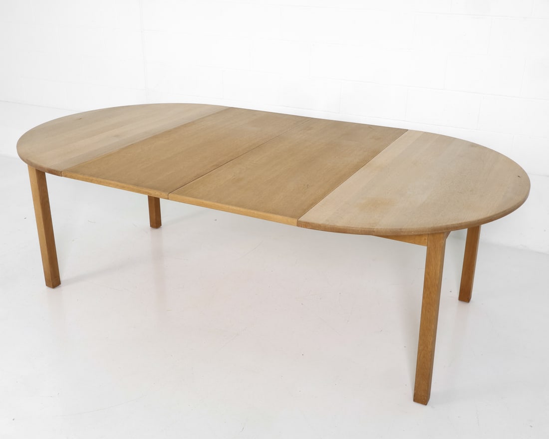 ATTR. KURT OSTERVIG DANISH OAK DINING TABLE 1960S (1 of 20)