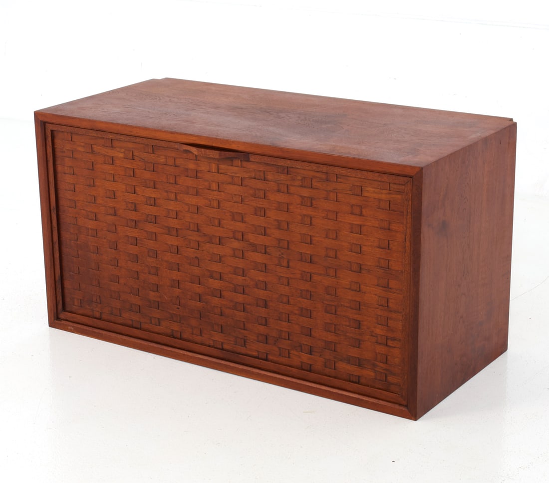 ATTR. POUL CADOVIUS DANISH TEAK WALL CABINET 1960S (1 of 16)