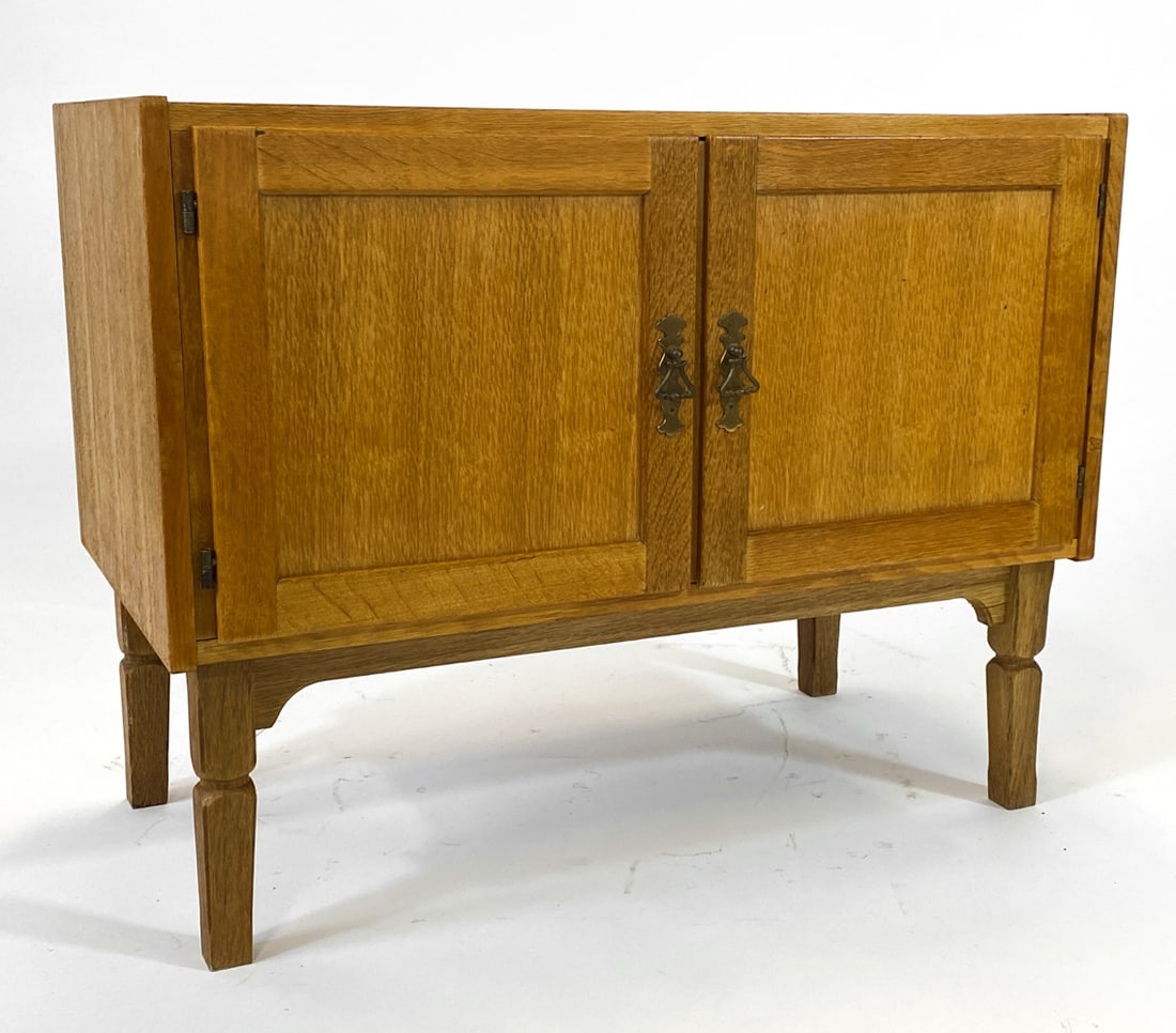 STYLE OF KJAERNULF DANISH OAK CABINET C. 1970S (1 of 1)