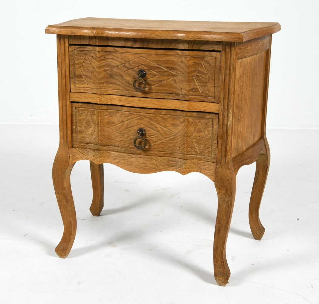 DANISH OAK NIGHTSTAND C. 1970S (1 of 1)