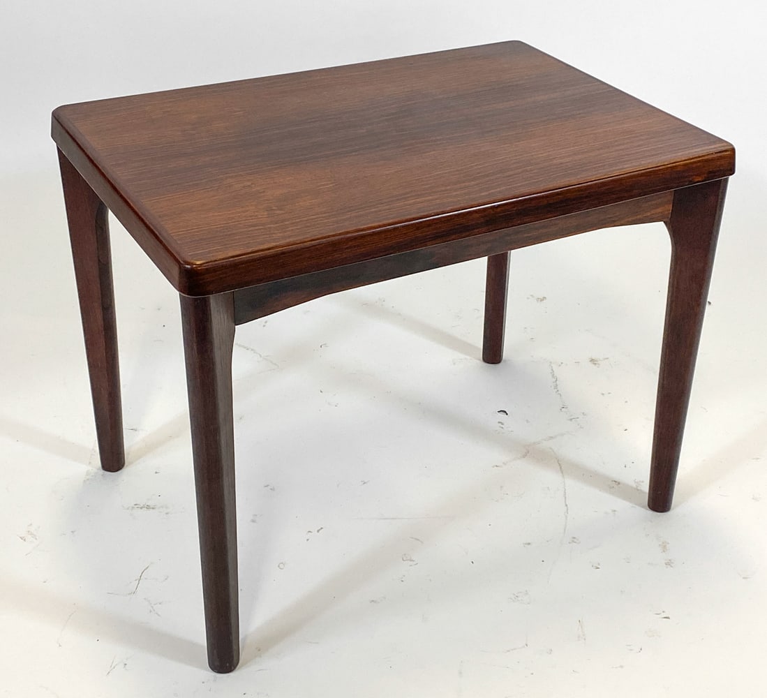HENNING KJAERNULF DANISH ROSEWOOD SIDE TABLE 1960S (1 of 1)