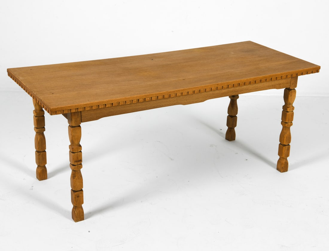 KJAERNULF STYLE DANISH OAK COFFEE TABLE C. 1970S (1 of 1)