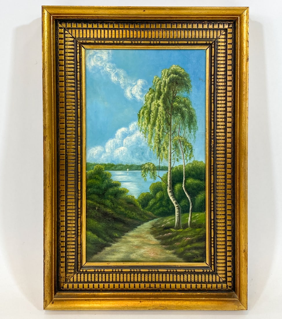 HELGE BERNTH (20TH C.) LANDSCAPE O/C (1 of 1)