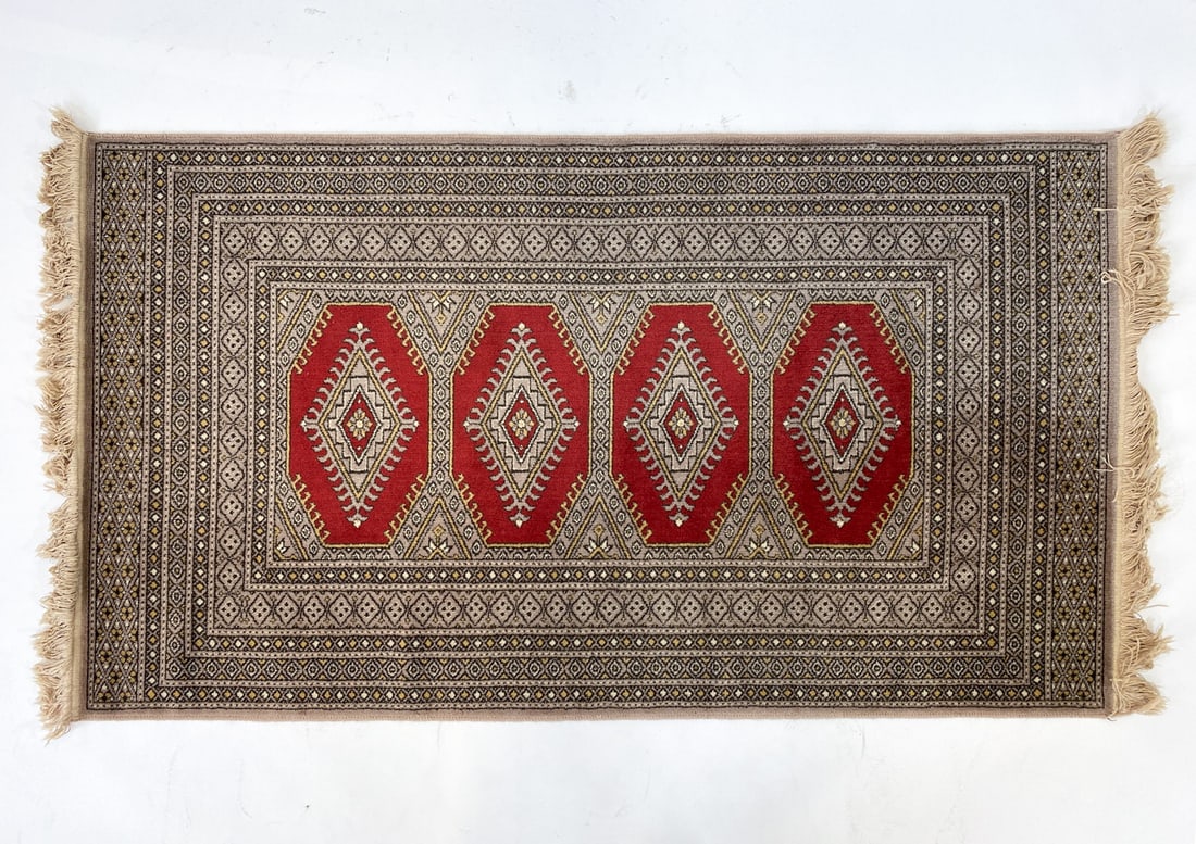 HAND-KNOTTED BALUCH AFGHAN WOOL RUG (1 of 9)