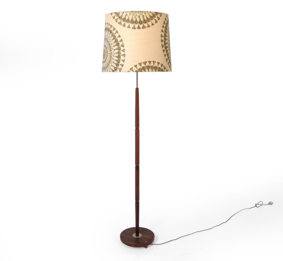 DANISH ROSEWOOD FLOOR LAMP 1960S (1 of 13)