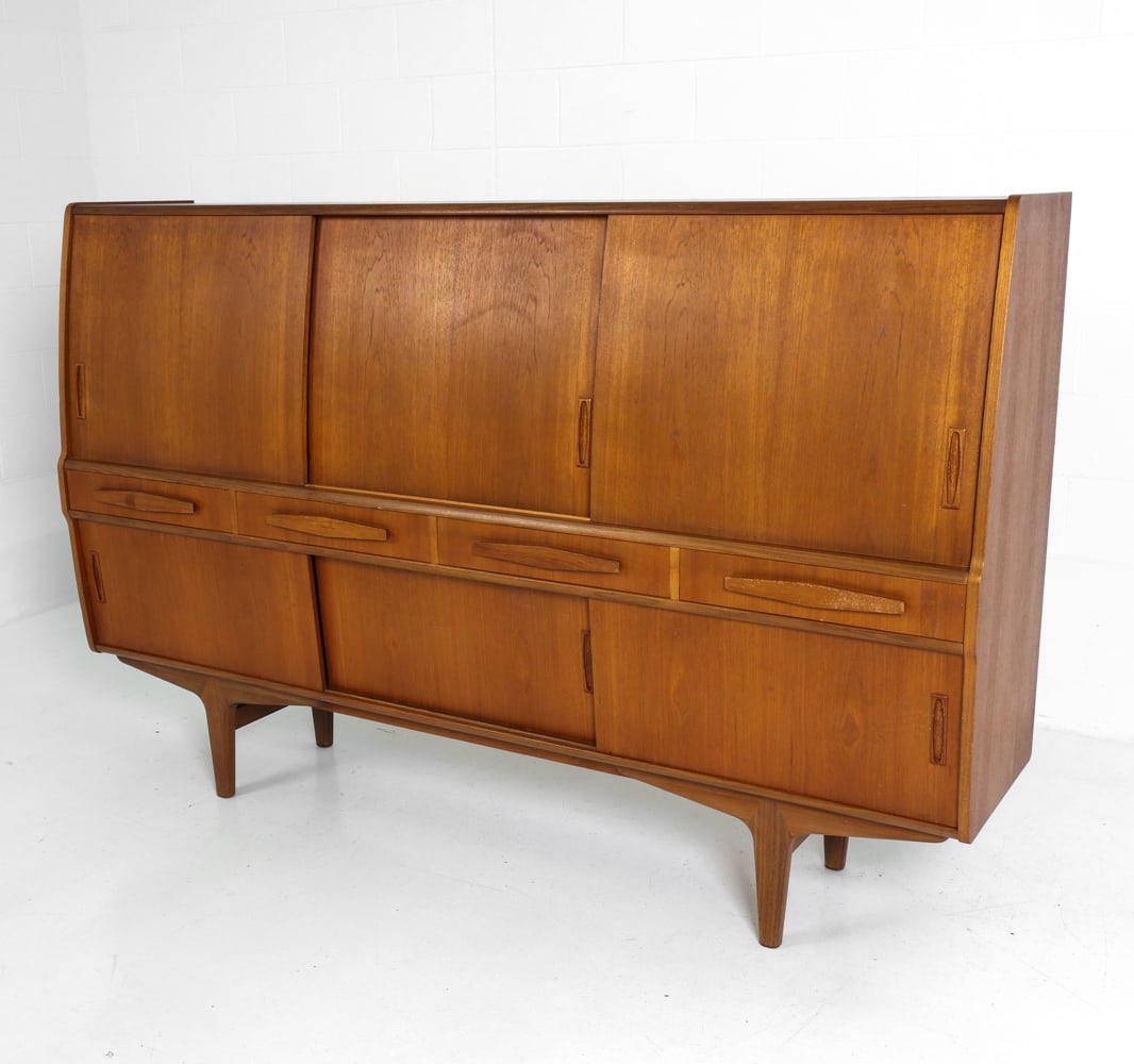 POUL JESSEN FOR PMJ DANISH TEAK SIDEBOARD C. 1960S (1 of 20)