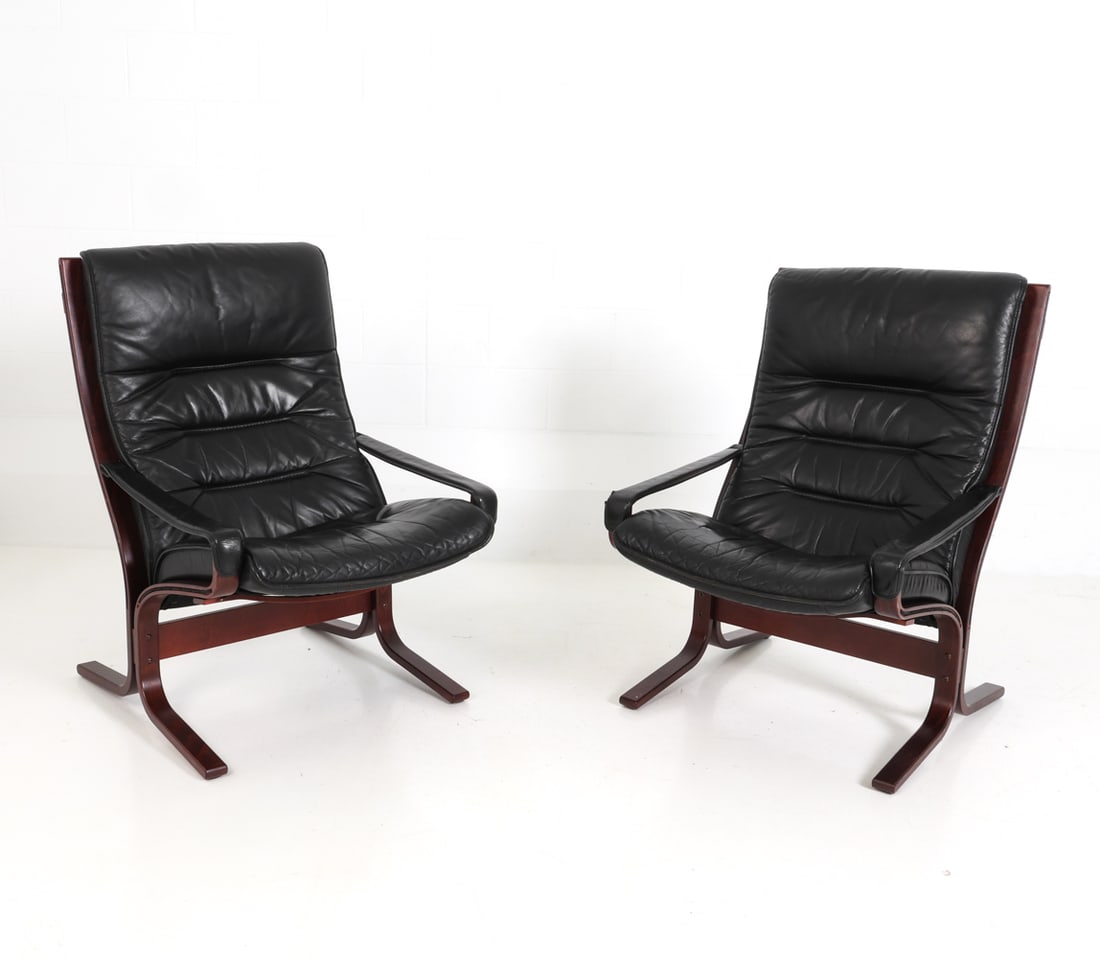 PAIR INGMAR RELLING FOR EKORNES LOUNGE CHAIRS (1 of 14)