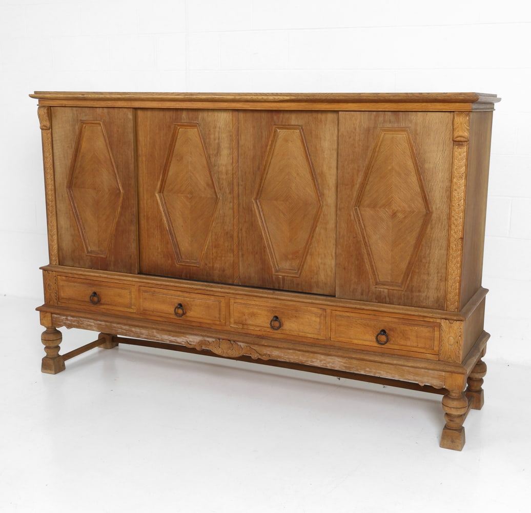 KJAERNULF STYLE DANISH OAK SIDEBOARD C. 1970S (1 of 20)