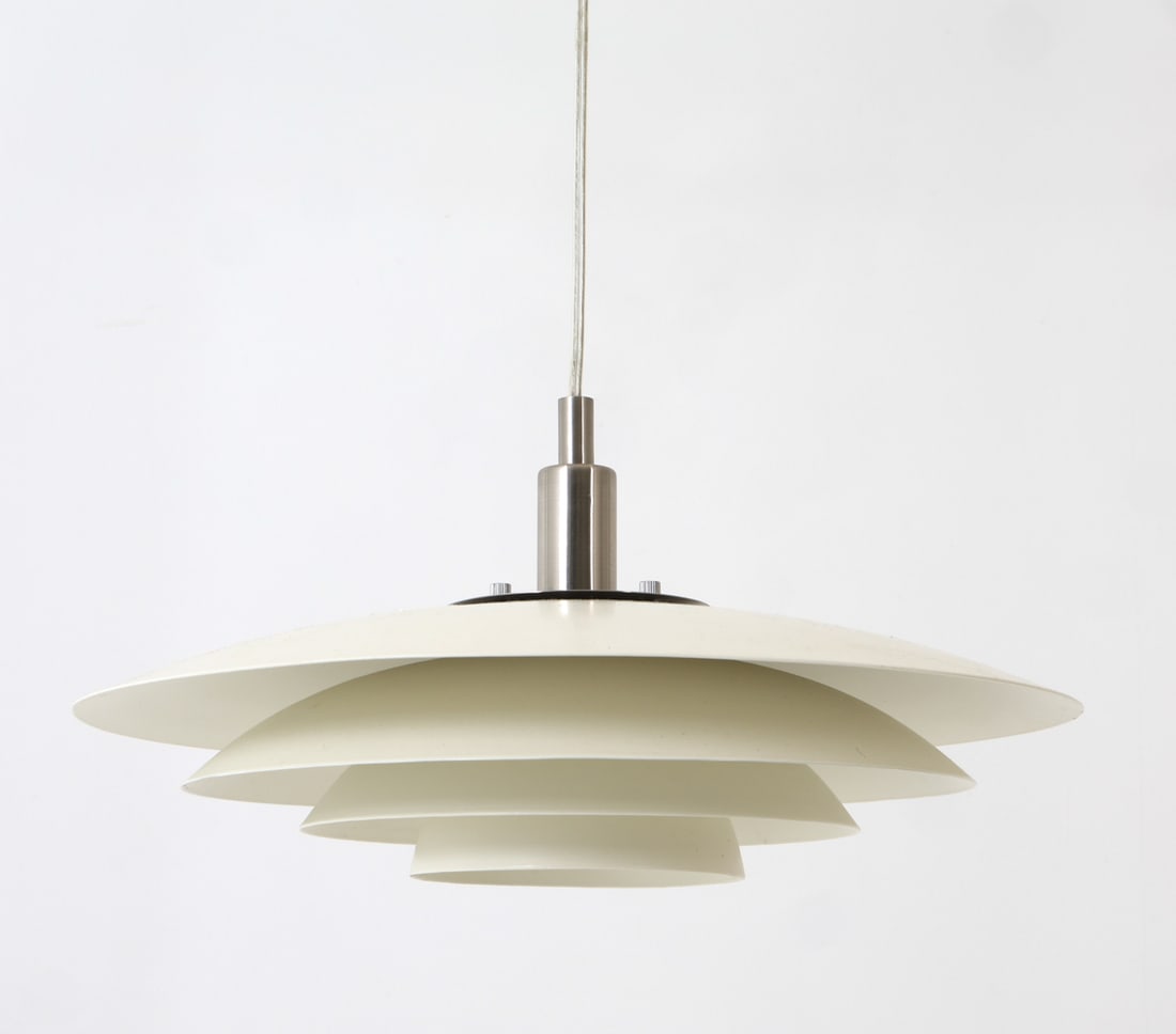 NORDLUX DANISH PENDANT LIGHT C. 1960S (1 of 12)