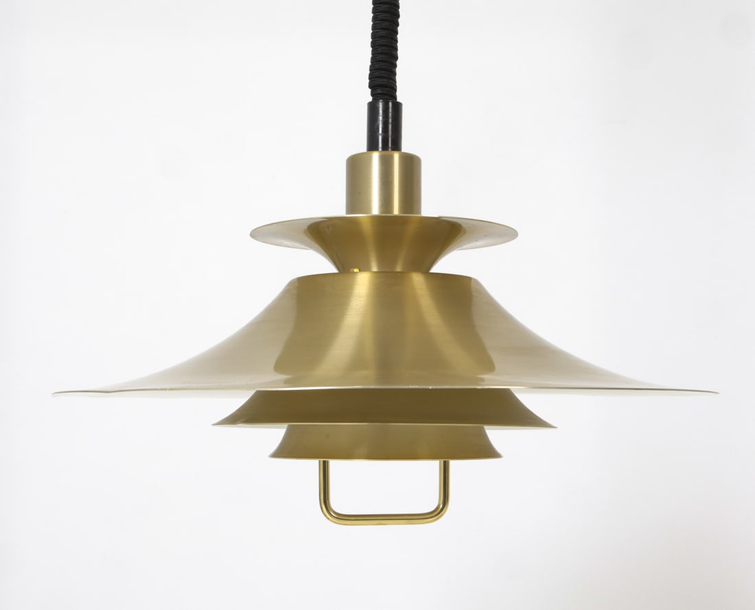 FRANDSEN BELYSNING RISE & FALL DANISH PENDANT LAMP (1 of 16)