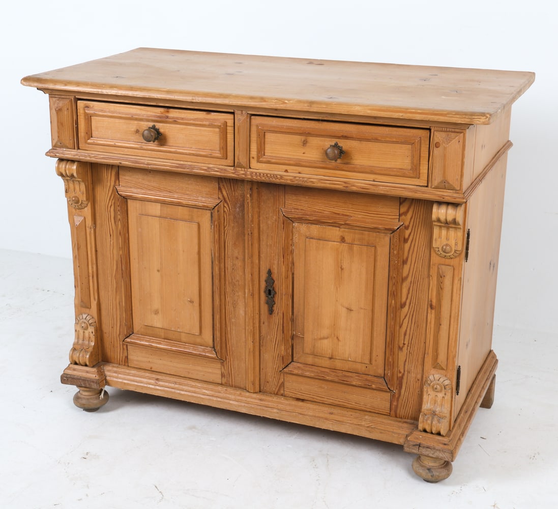 ANTIQUE PINE CABINET (1 of 12)