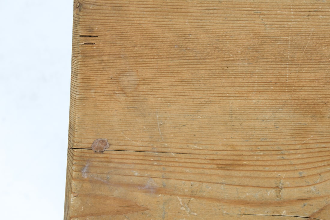 ANTIQUE PINE CABINET - 8