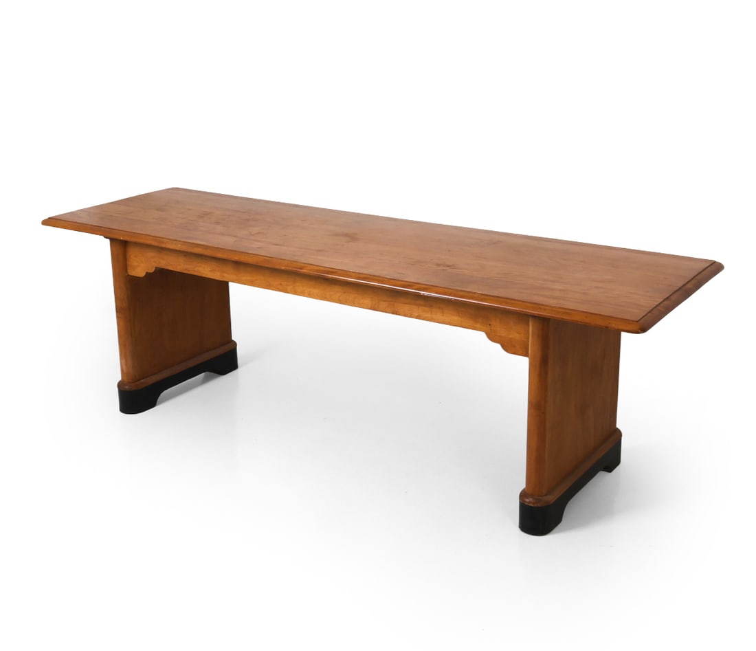 DECO STYLE WOODEN CONSOLE BENCH (1 of 18)