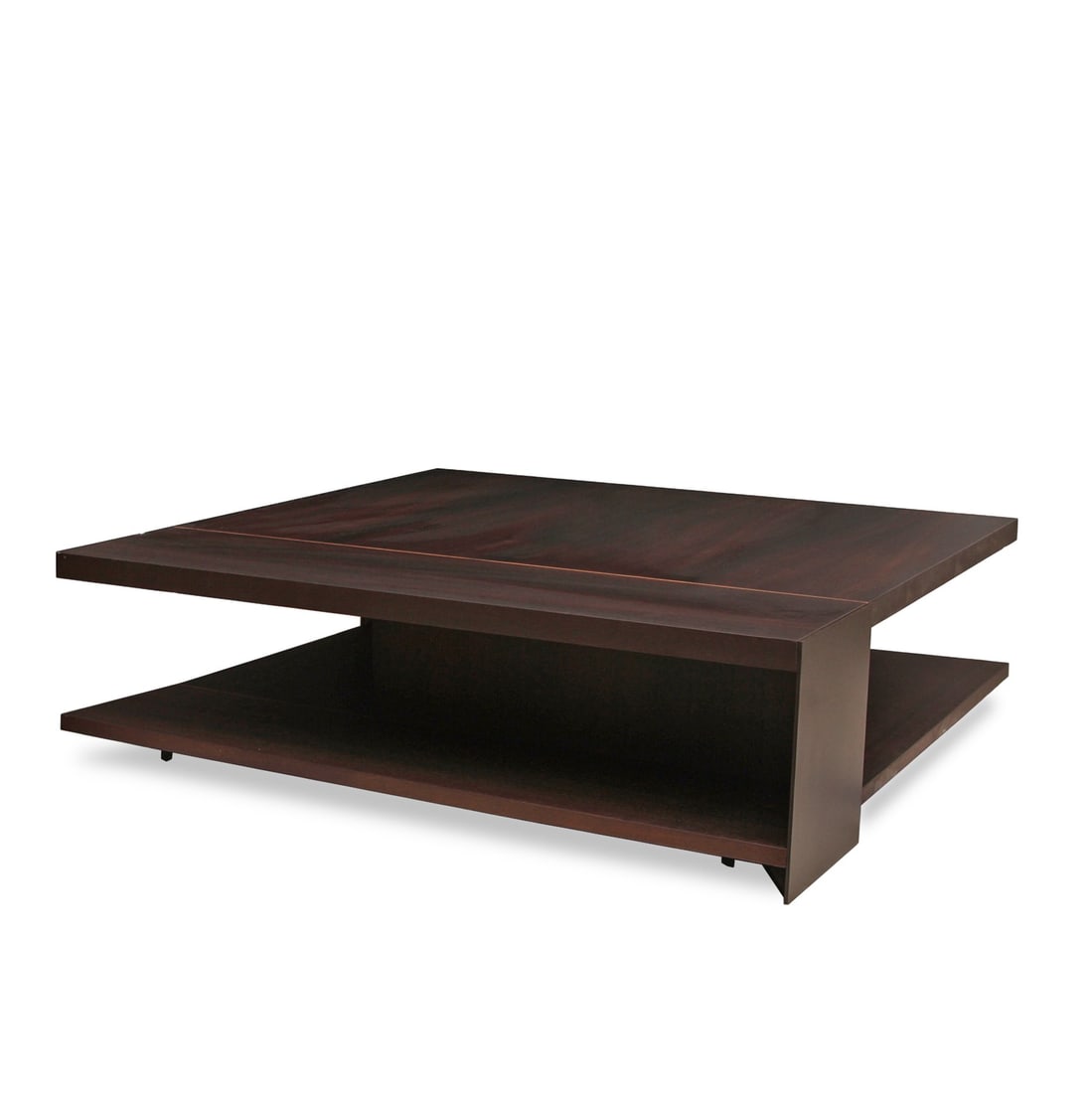 ARKETIPO FIRENZE NOTH COFFEE TABLE: Dimensions: H 14" x W 47.5" x D 47.5" Condition: Wear consistent with age and use. Some light rubs.