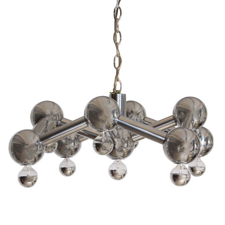 GEORGE KOVACS MID-CENTURY MOLECULAR CHANDELIER (1 of 6)