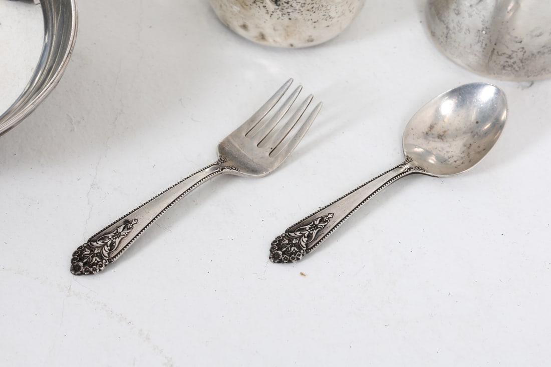 STERLING SILVER GROUPING - 3