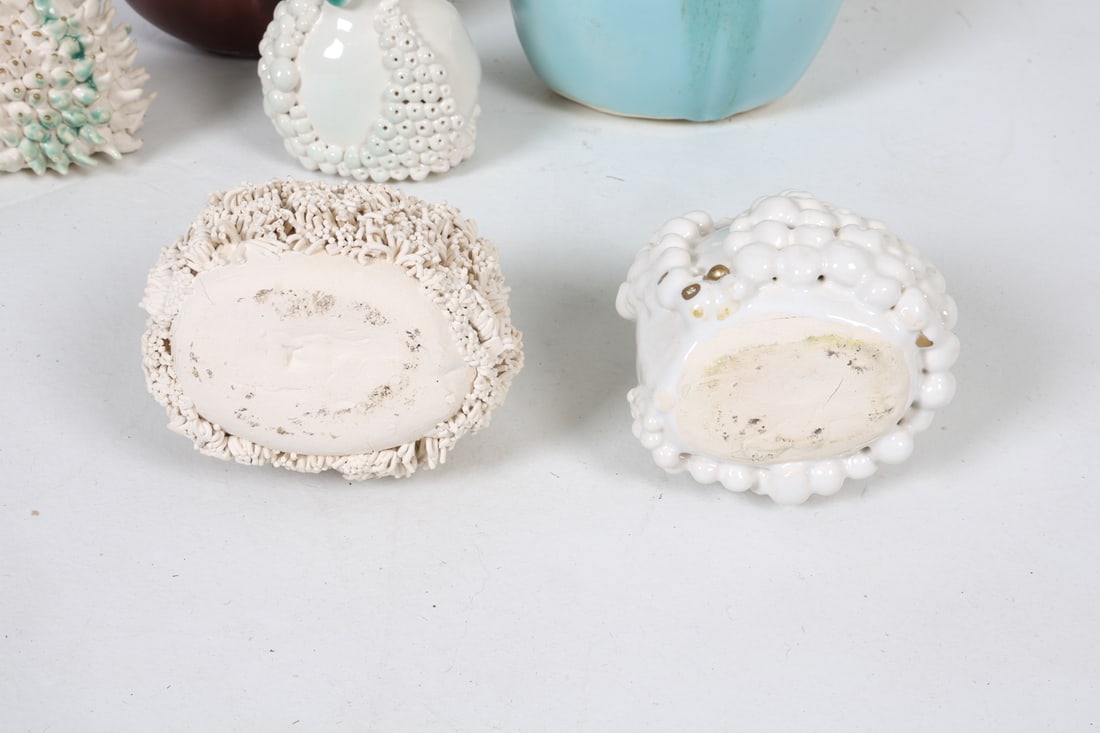 STUDIO CERAMIC VASE GROUPING - 12