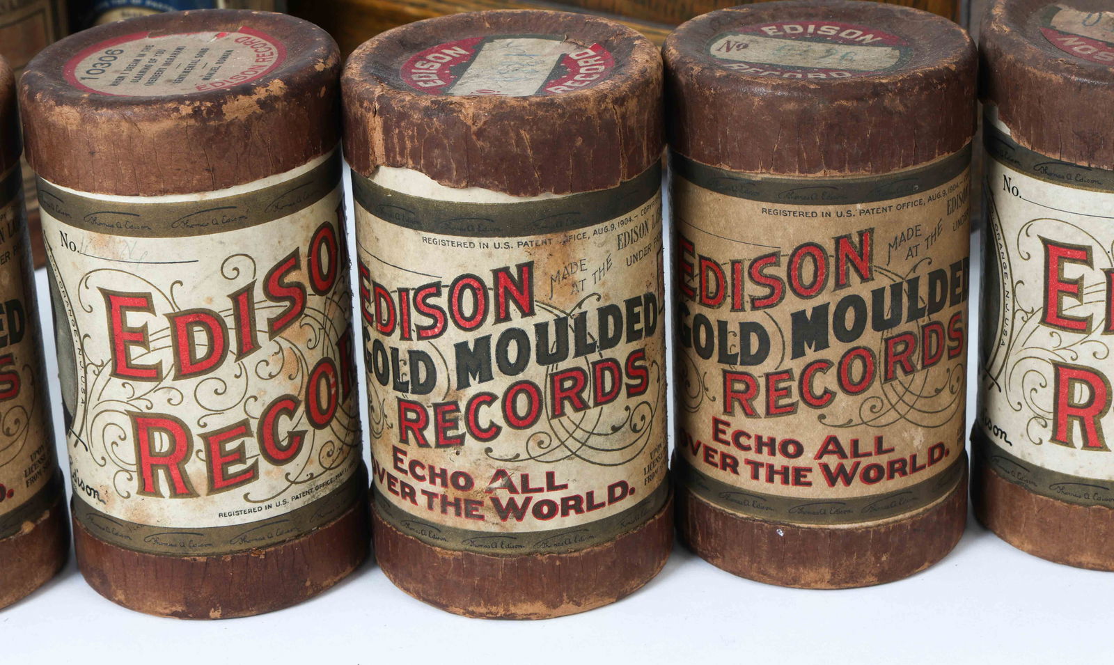 THOMAS EDISON POHONOGRAPH SUITCASE MODEL C - 13