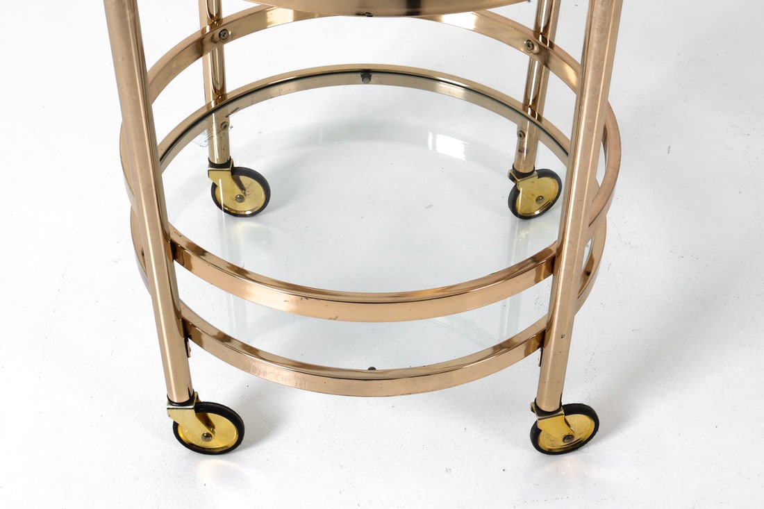 DESIGN GUILD ROLLING 2-TIER SERVING CART - 6