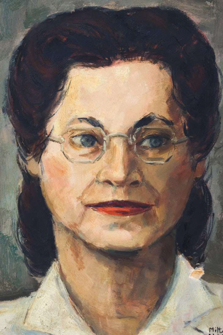 MILTON WRIGHT O/B PORTRAIT 1947 - 2