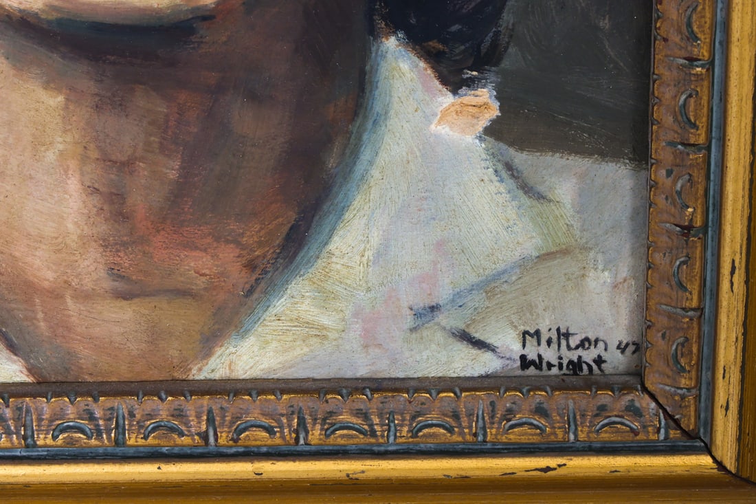 MILTON WRIGHT O/B PORTRAIT 1947 - 6