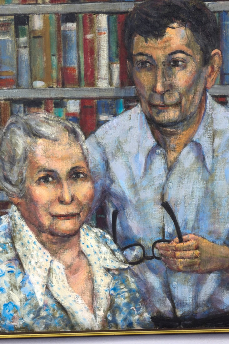 MILTON WRIGHT O/C PORTRAIT PAINTING - 2