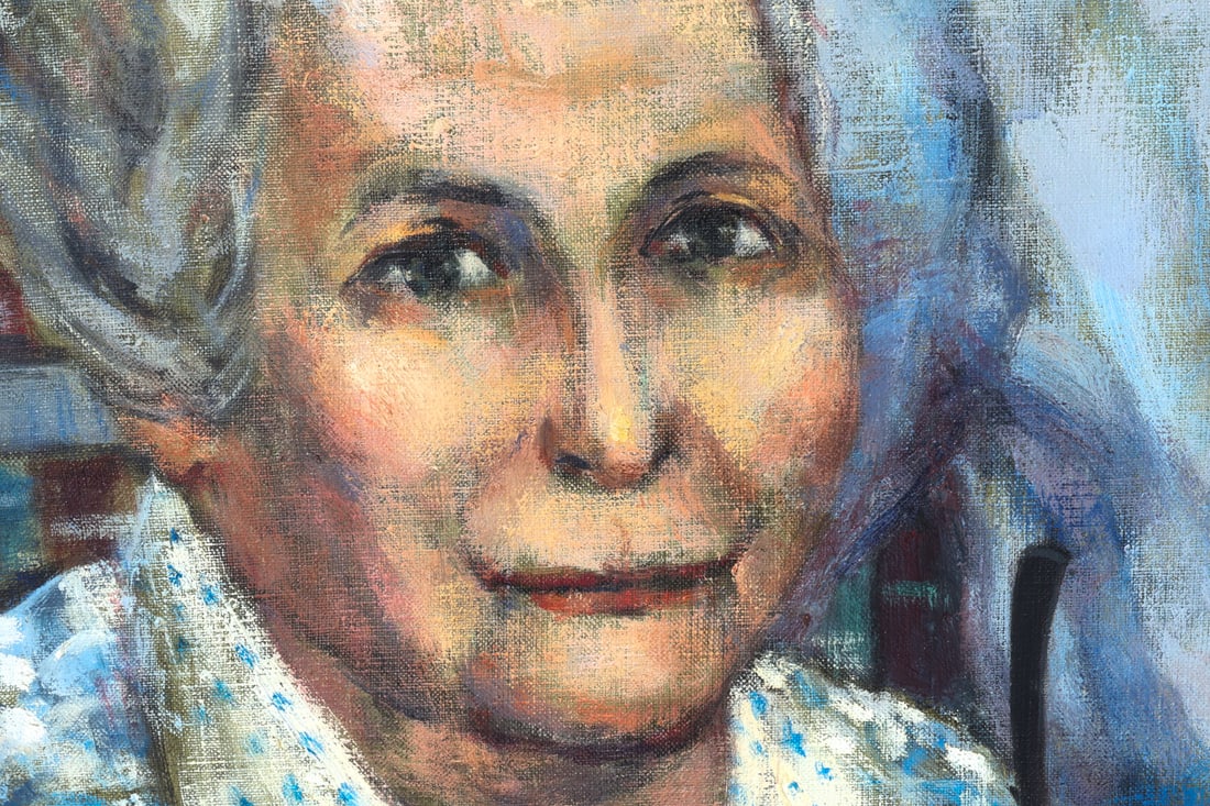MILTON WRIGHT O/C PORTRAIT PAINTING - 3