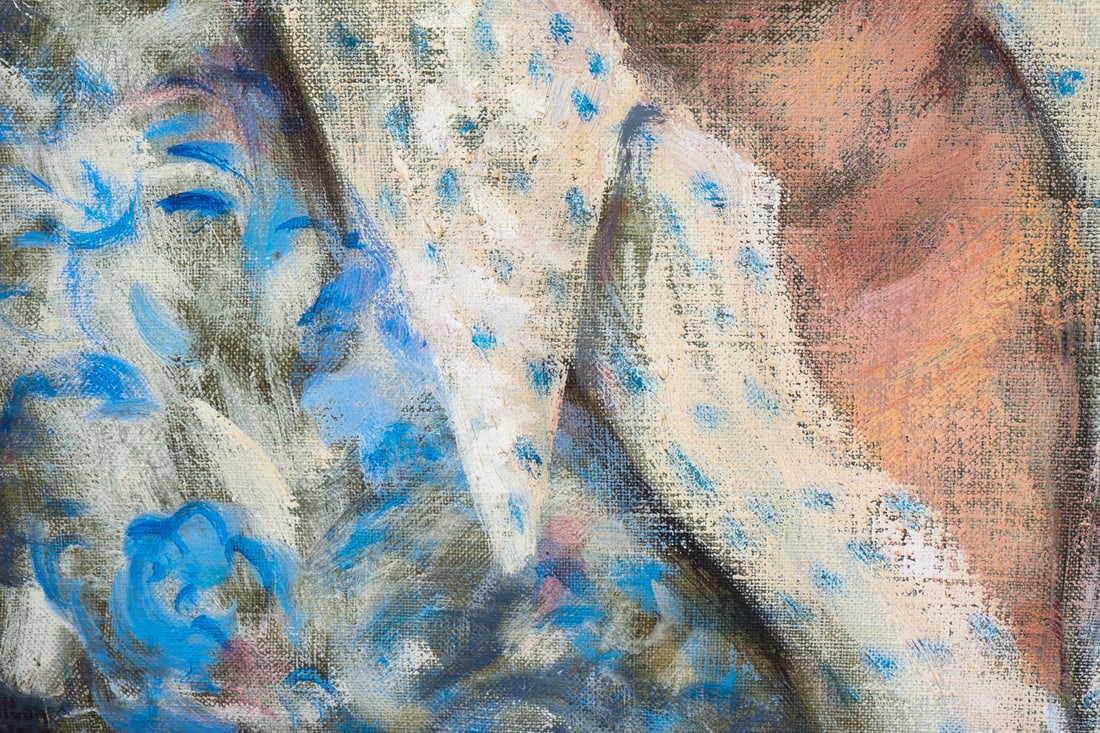 MILTON WRIGHT O/C PORTRAIT PAINTING - 7