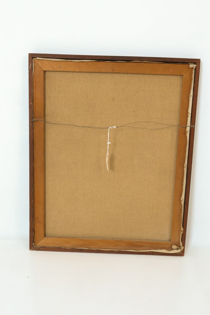 MILTON WRIGHT O/C PORTRAIT PAINTING - 9