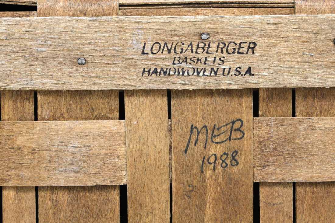 LONGABERGER BASKETS GROUPING C. 1980S - 18